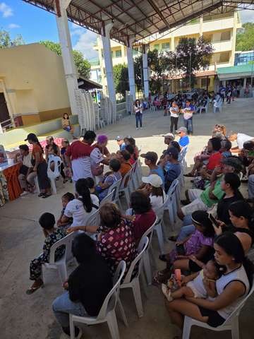 A photograph from an ARMS outreach.