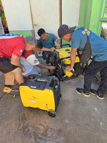 A photograph from an ARMS outreach.