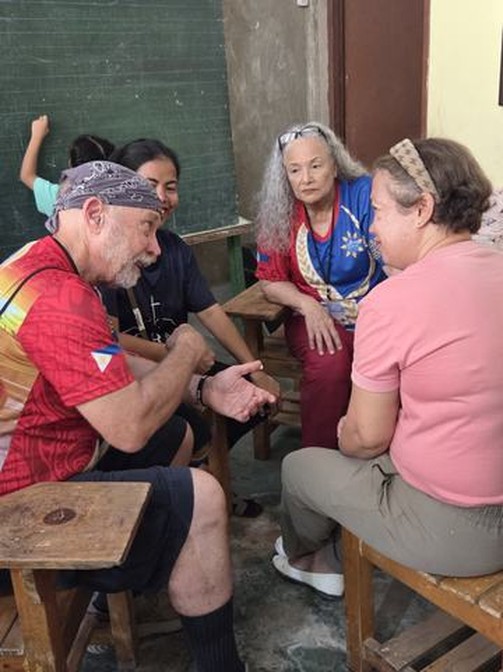 A photograph from an ARMS outreach.