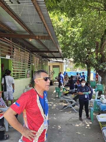 A photograph from an ARMS outreach.