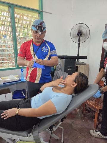 A photograph from an ARMS outreach.