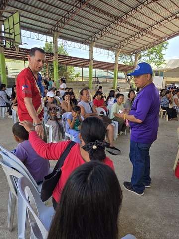 A photograph from an ARMS outreach.